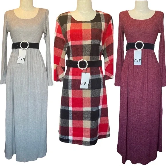 🎁Boutique Soft Plaid Dress🎁 - Picture 6 of 10